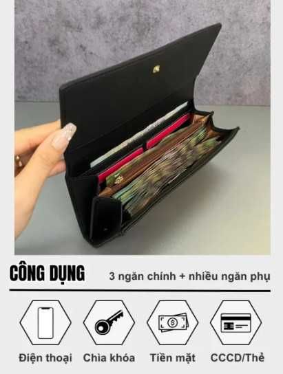 PERFECT FOR YOU Дамско ежедневно портмоне от еко кожа