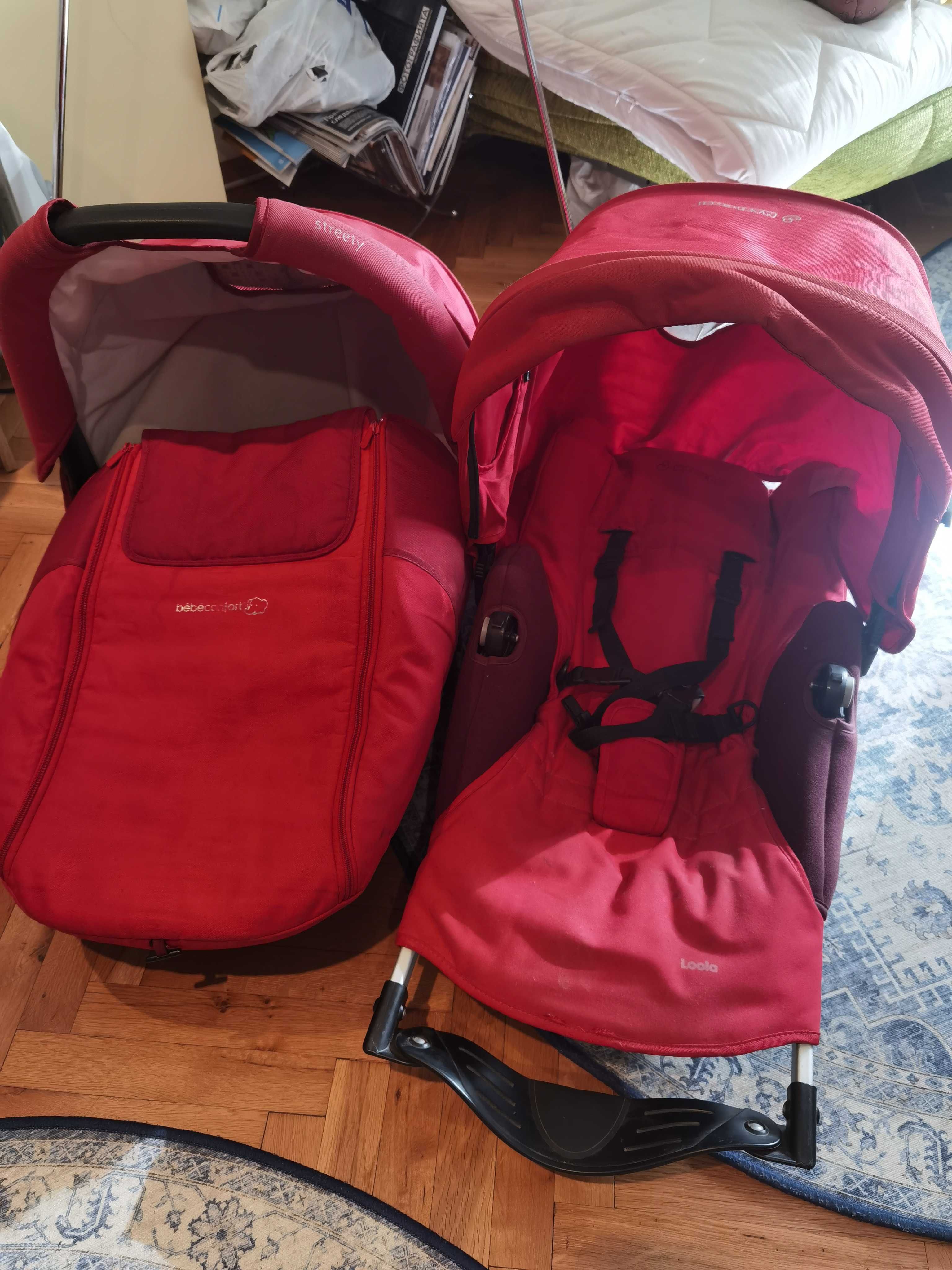 Бебешки летен кош Loola Maxi Cosi. Много запазен.