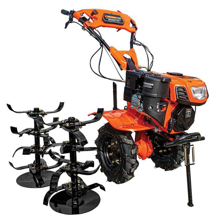 Мотофреза с фар 7.5HP PREMIUM HD, фрезова до 110см, гаранция 3 години