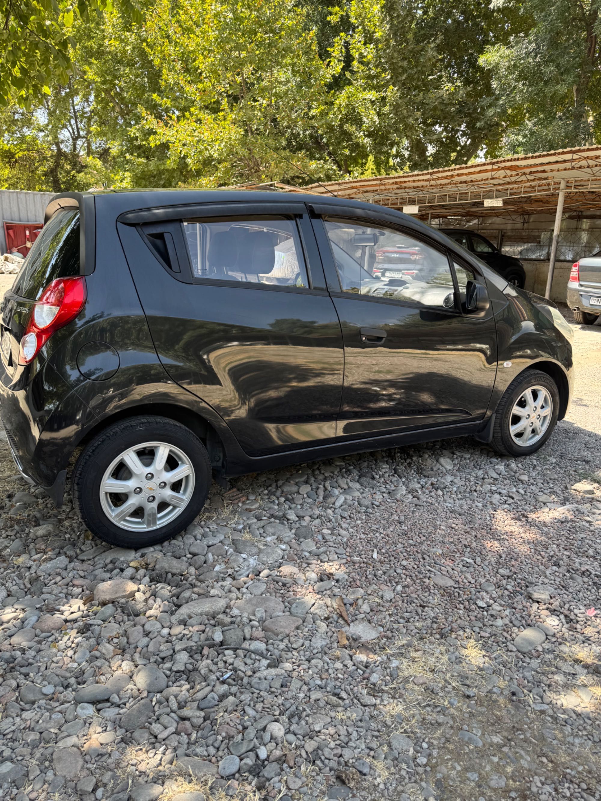Chevrolet Spark 2014 черный, Спарк
