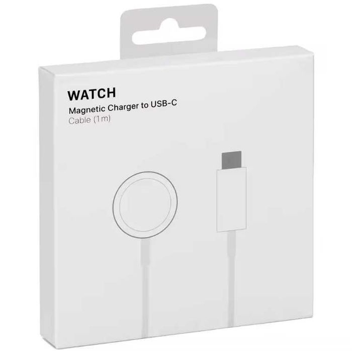 Магнитно зарядно за Apple Watch с USB-C (Fast Charge) и USB-A