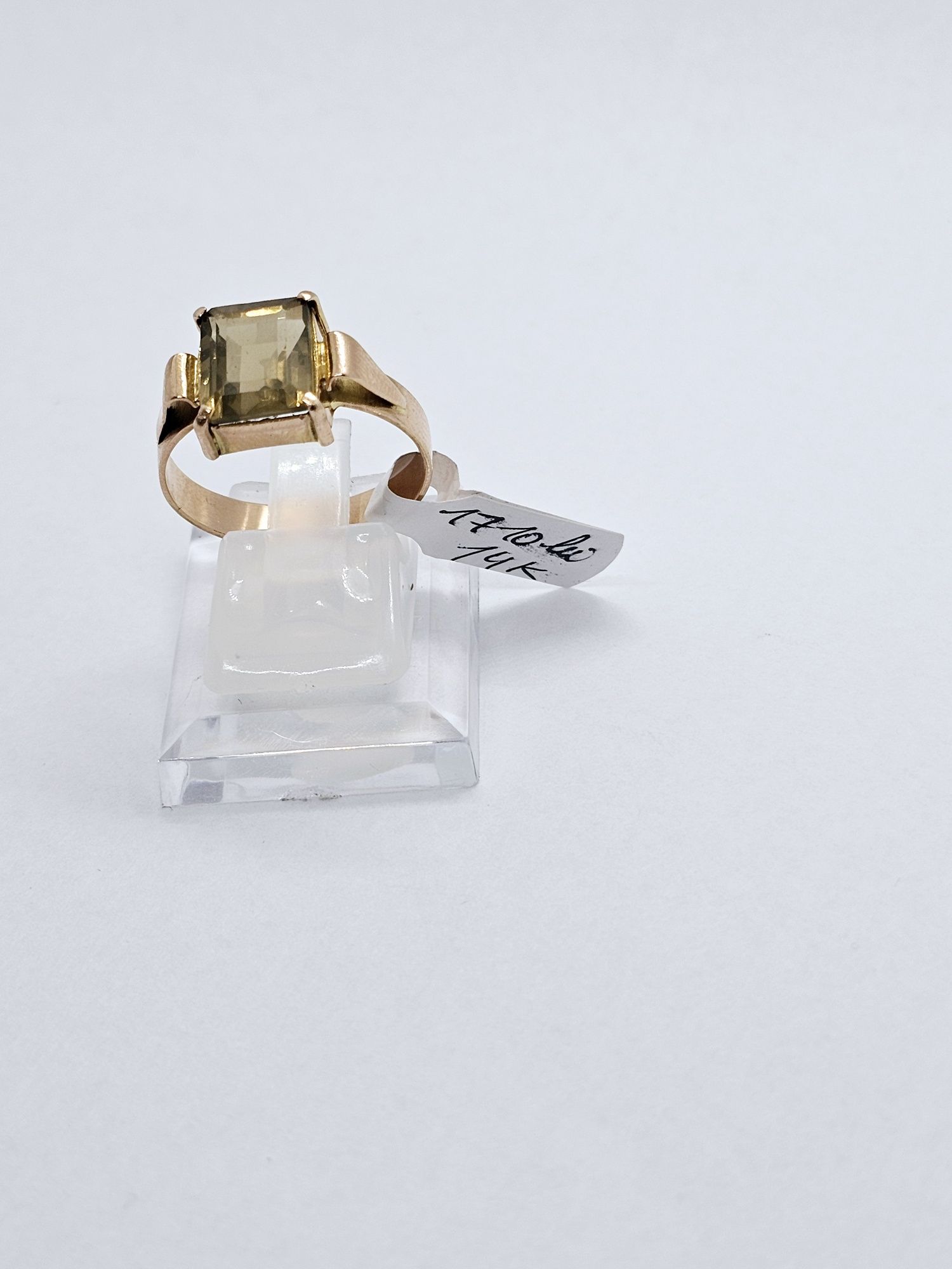 Vand inel dama din aur 14 k 4.44 g cod 343