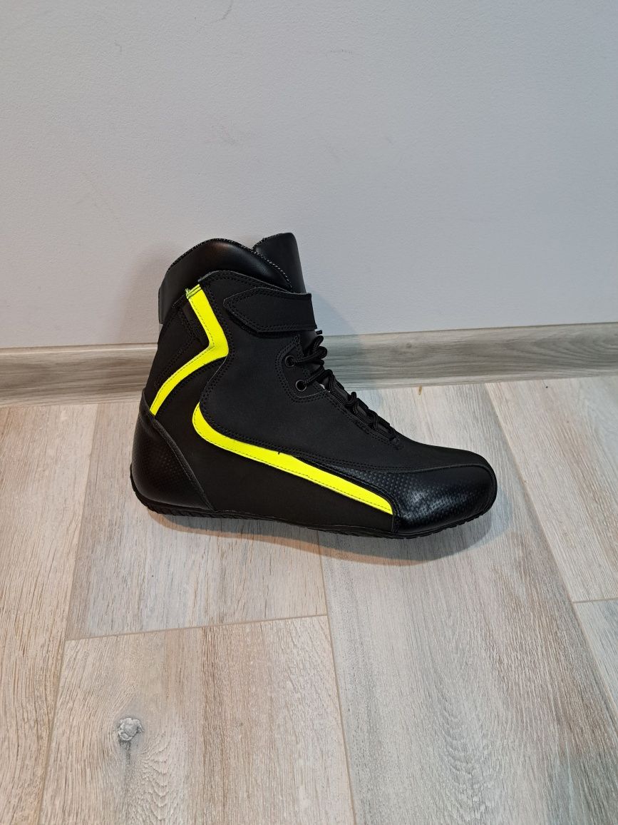 Ghete moto SM Seven Black-Neon mărimea 40, 41, 42, 43, 44 Noi!