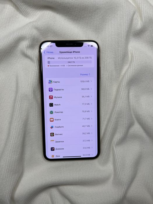 iphone XS MAX 256гб