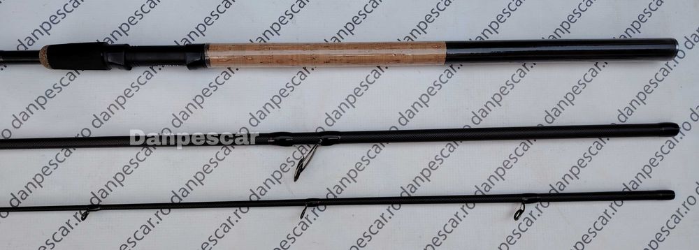 Lanseta PRO FL Black FORCE FEEDER 3,90m 150 grane 3 varfuri