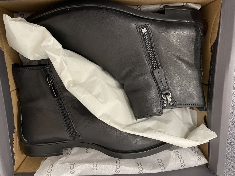 Botine ECCO din piele