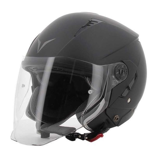 Casca moto JET casca deschisa Novic Skidd - casca open face negru mat