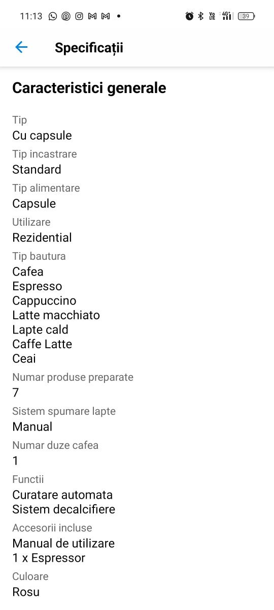 Espressor Bosch Tassimo în stare perfectă, 149 lei