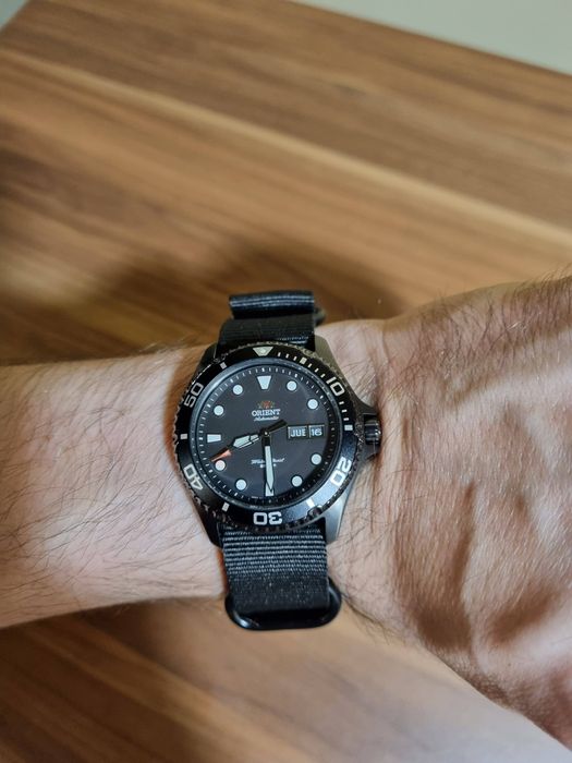 Vand Orient Ray Raven II +curele