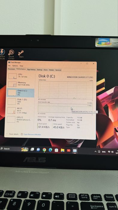 Laptop ASUS n56vb