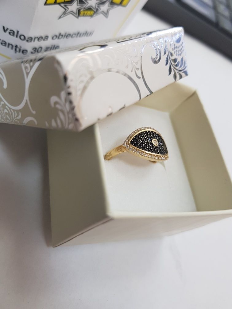 Inel model deosebit 14k(cdc)staramanet