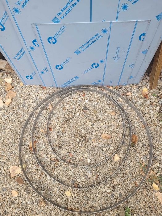 Rame/Forme inox, patrate, dreptunghiulare, rotunde, 1.2/1.5 mm