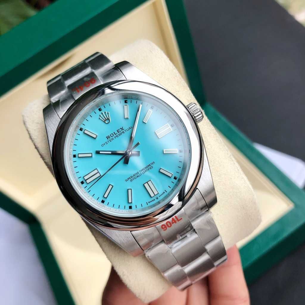 Ceas unisex automat Rolex Oyster Perpetual Tiffany