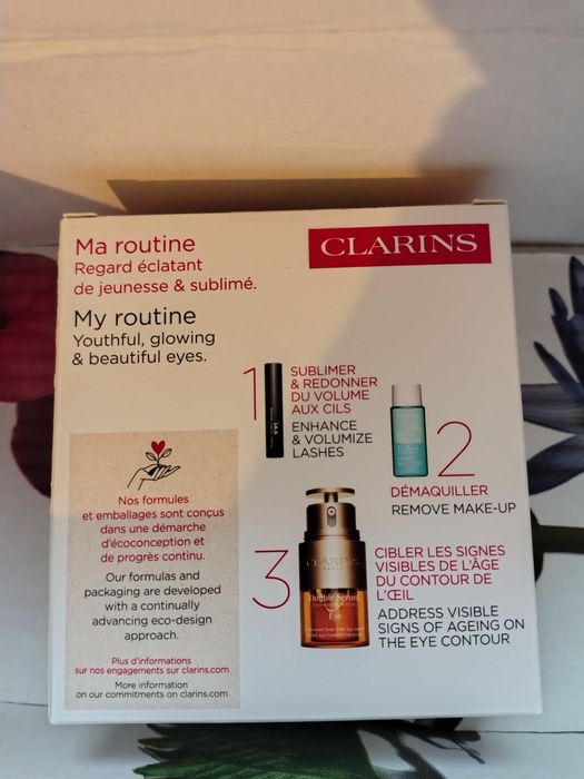 Clarins Double Serum Eye Collection двоен серум за очи ,комплект 
Doub