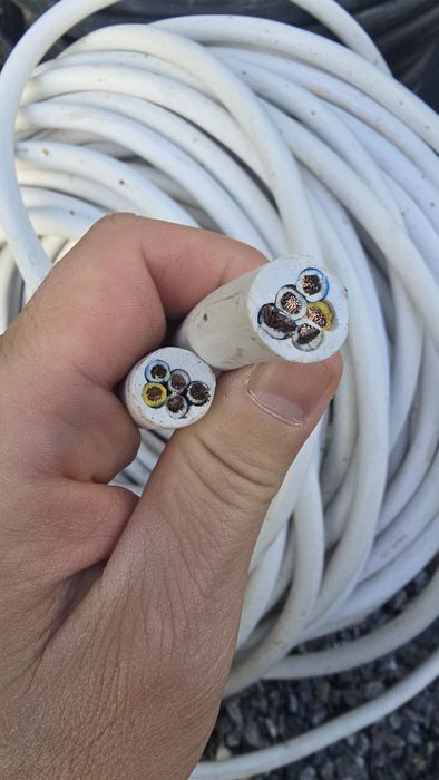 Cablu electric MYYM / H05VV-F 5 x 4 mmp, cupru