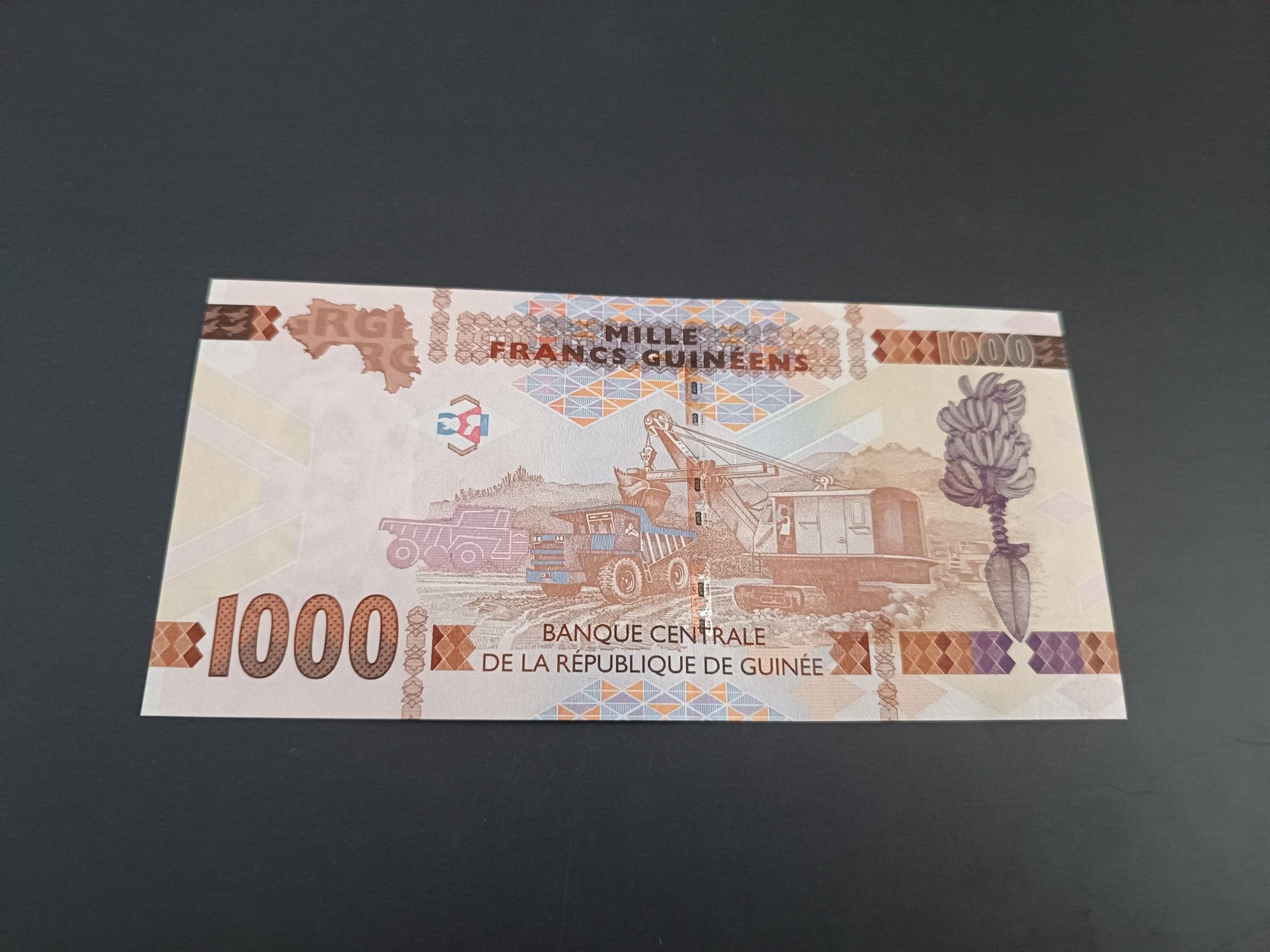 Bancnota 1000 Francs 2017 Guinea
