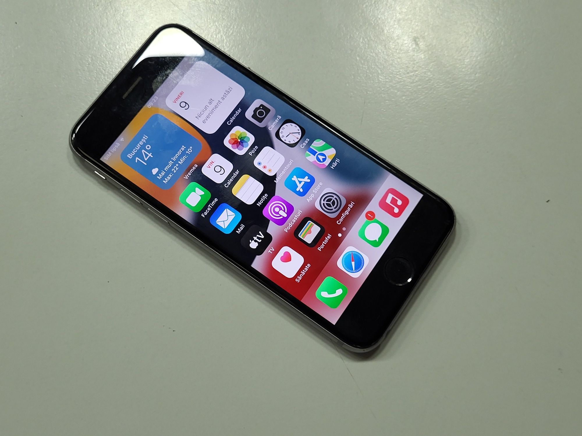 iPhone 6s Space Gray 64gb 100% batt Impeabil ca Nou Poze Reale
