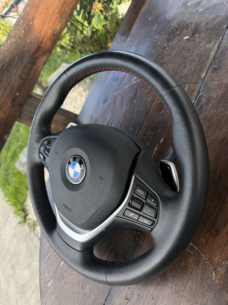Volan BMW F30 cu padele si incalzire complet