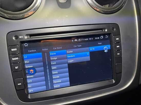 Мултимедия Dacia/ Renault навигация