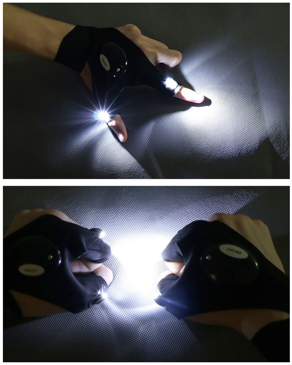Ръкавици с LED фенер