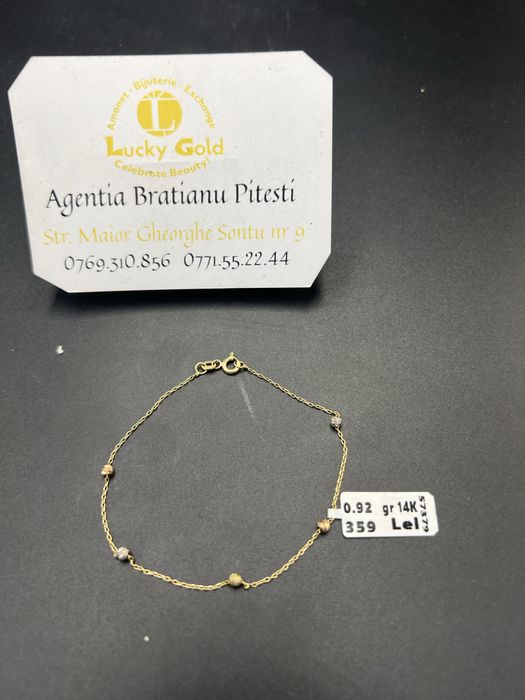 Bratara aur 14k 0,92gr lungime 16 cm cod 20828