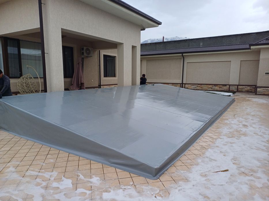 Банер Басейн,навесларни нолдан йопамизl