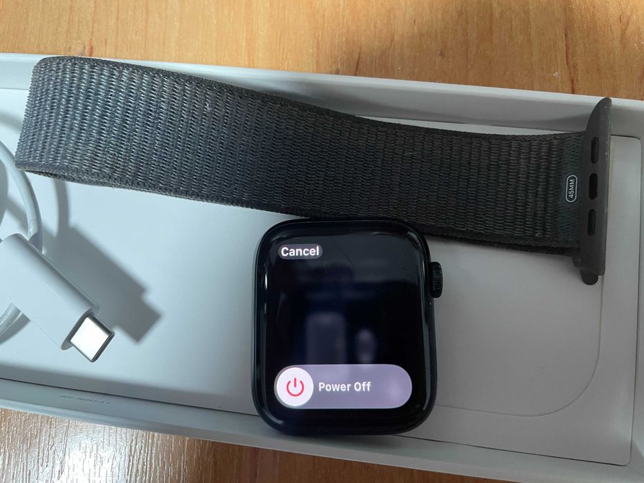 apple watch se gen 2 dim 44 mm culoare negru midnicht gps 2023 smart