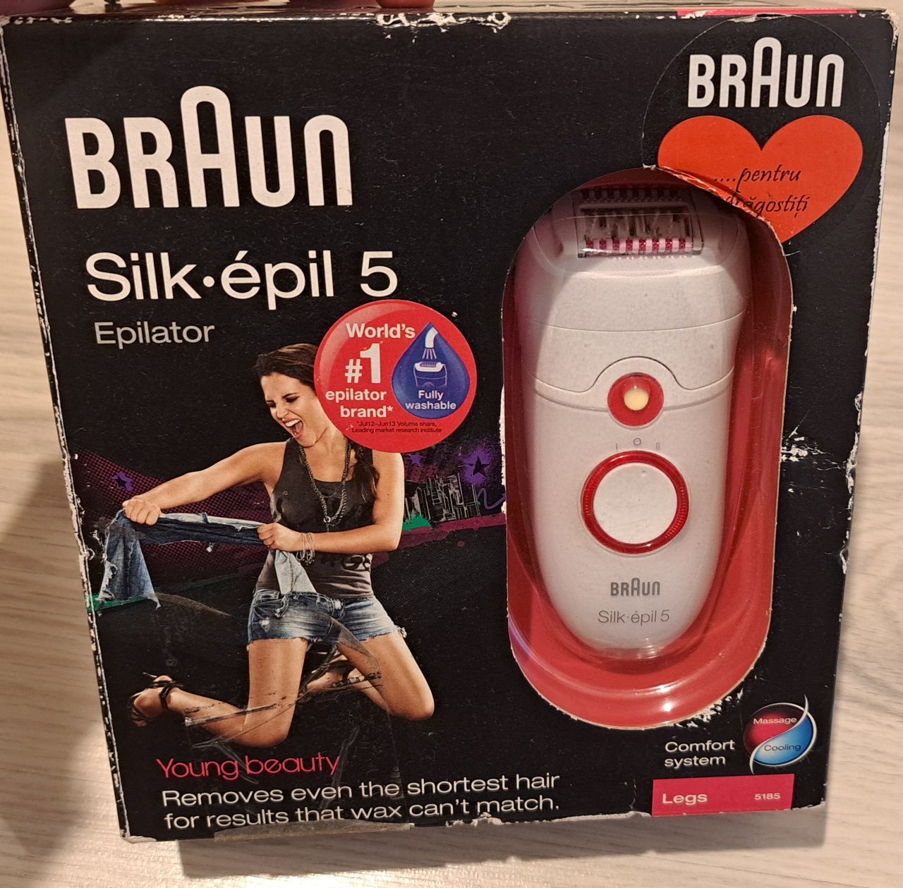 Epilator Braun Silk Epil 5 cu accesorii