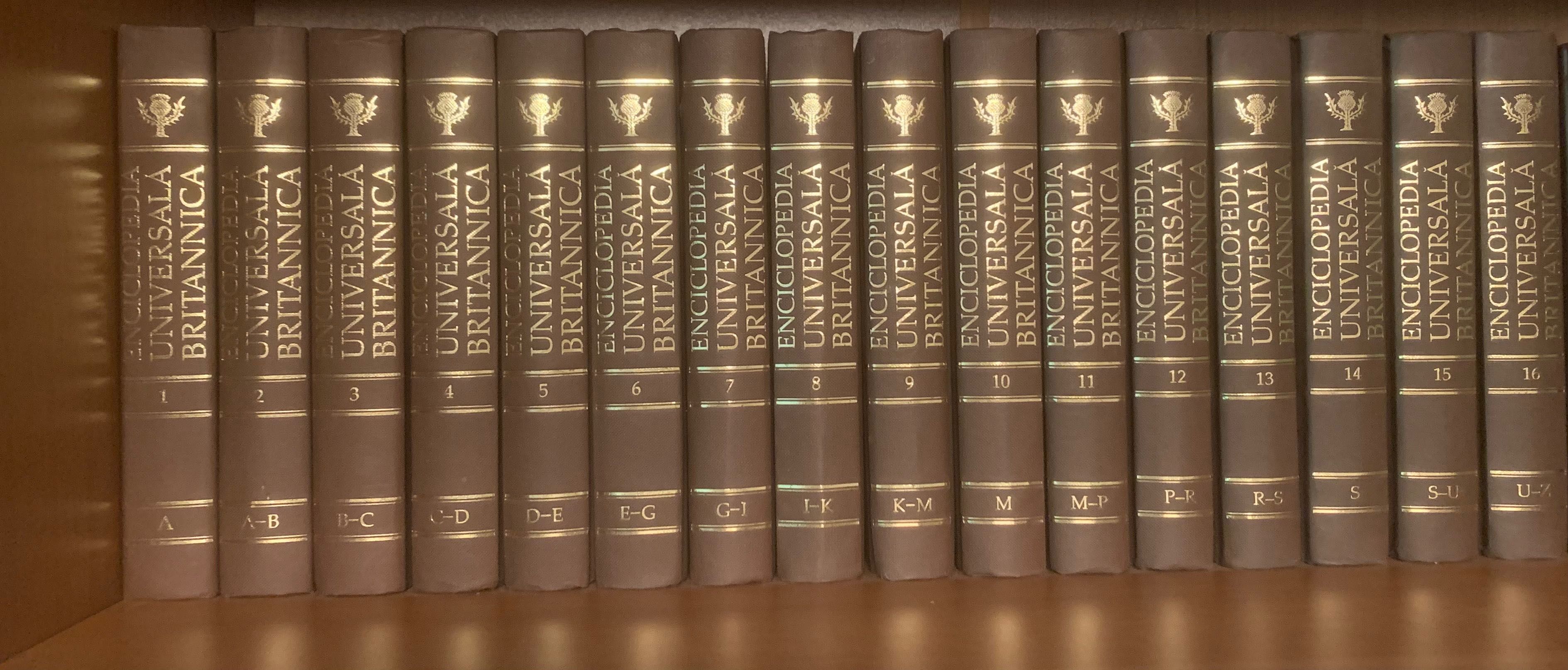 Enciclopedia Britannica - 16 volume