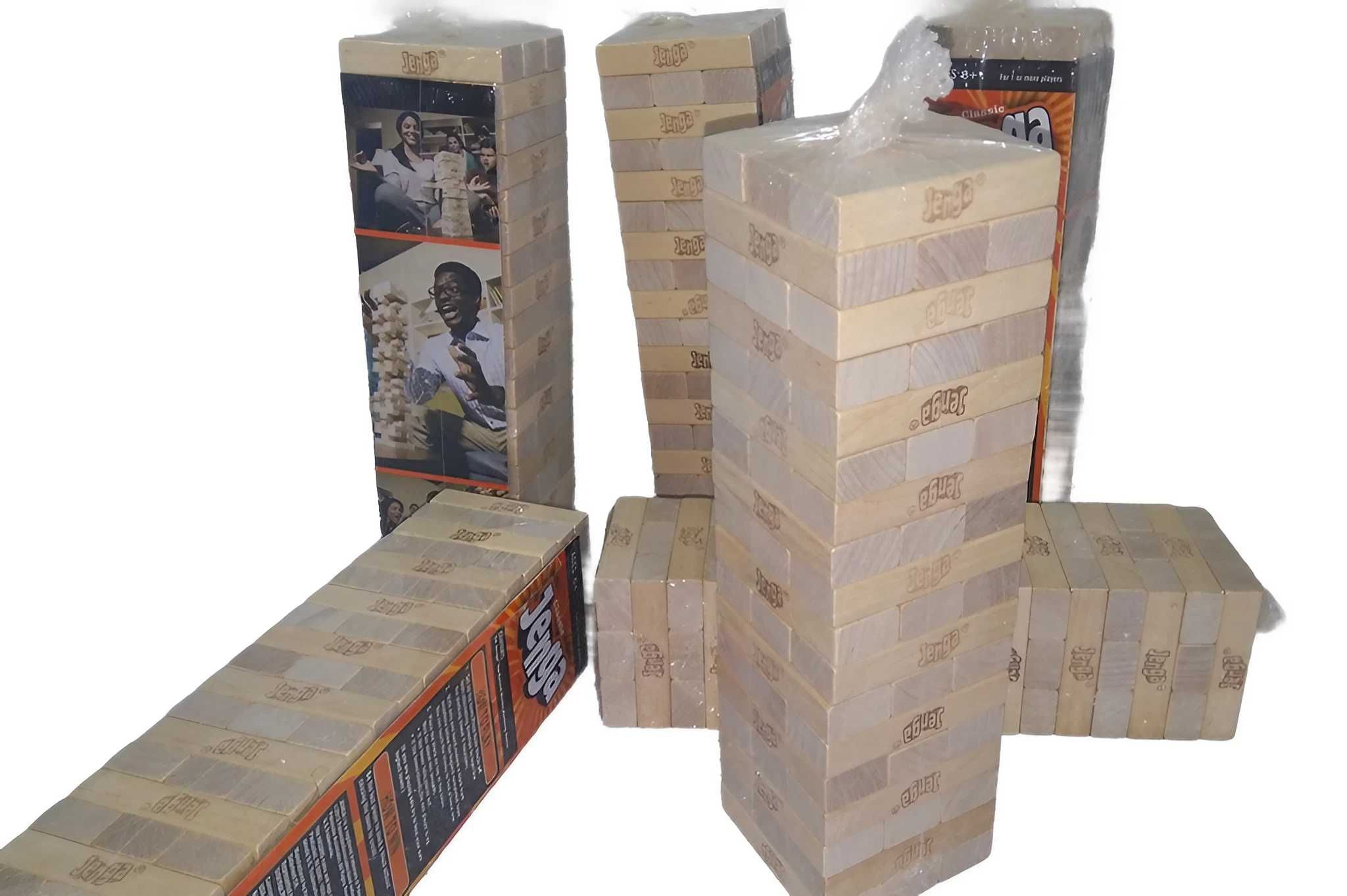 Дървена Дженга Кула с 54 блокчета JENGA Hasbro