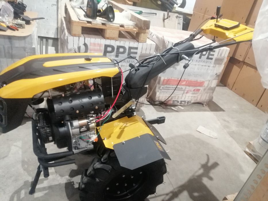 Motosapă  Campo 1273 Alpine V2 Diesel Cu Remorcă 500 kg