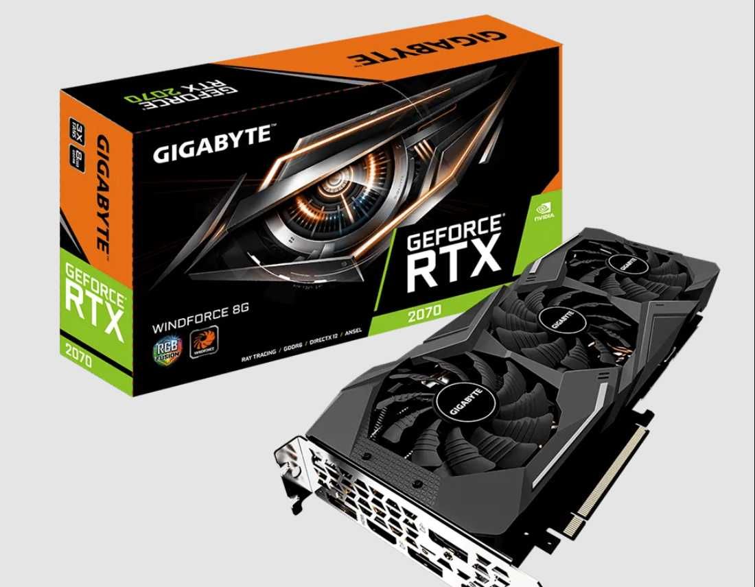 Gigabyte RTX 2070 Windforce 3x 8G