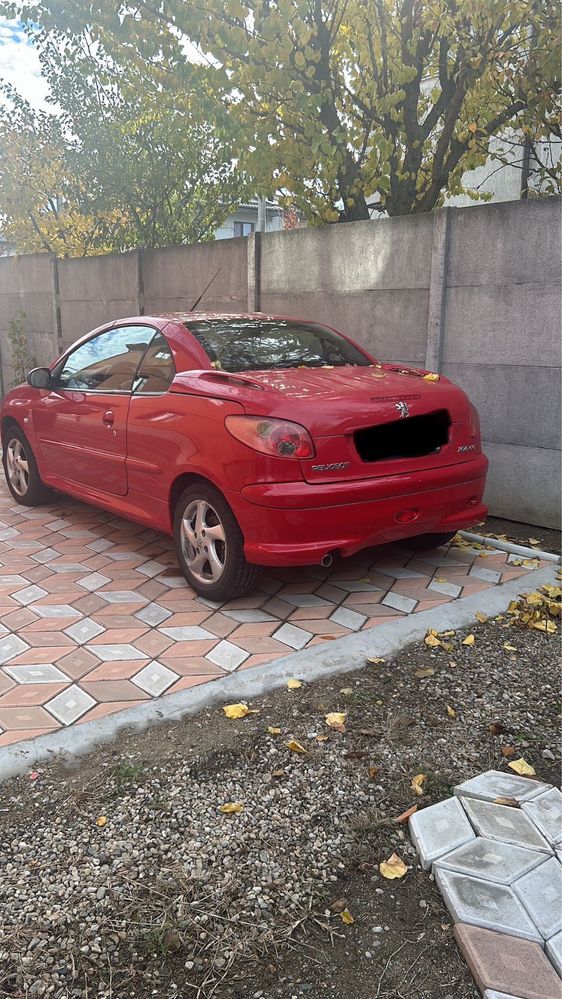 Peugeot 206 cc 1,6 benzina