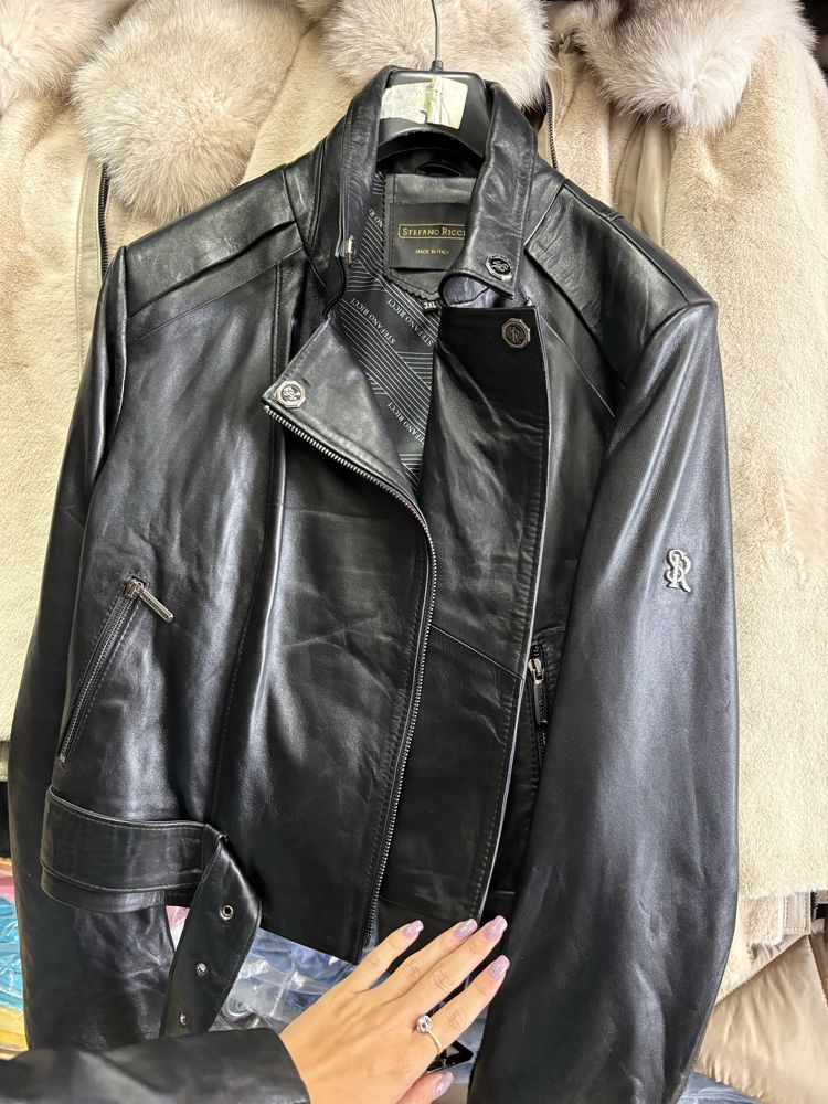 Дамско кожено яке от естествена кожа Pacotti, Guess, Balmain,Pinko