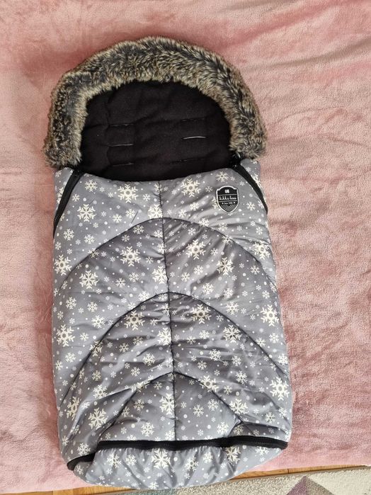 Зимен чувал Универсален Kikkaboo Shiny Nylon Snow Flakes