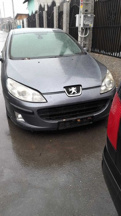 bara fata peugeot 407 gri
