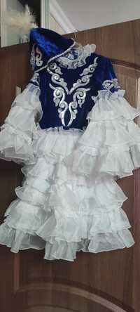 Национальное казахское платье на девочку