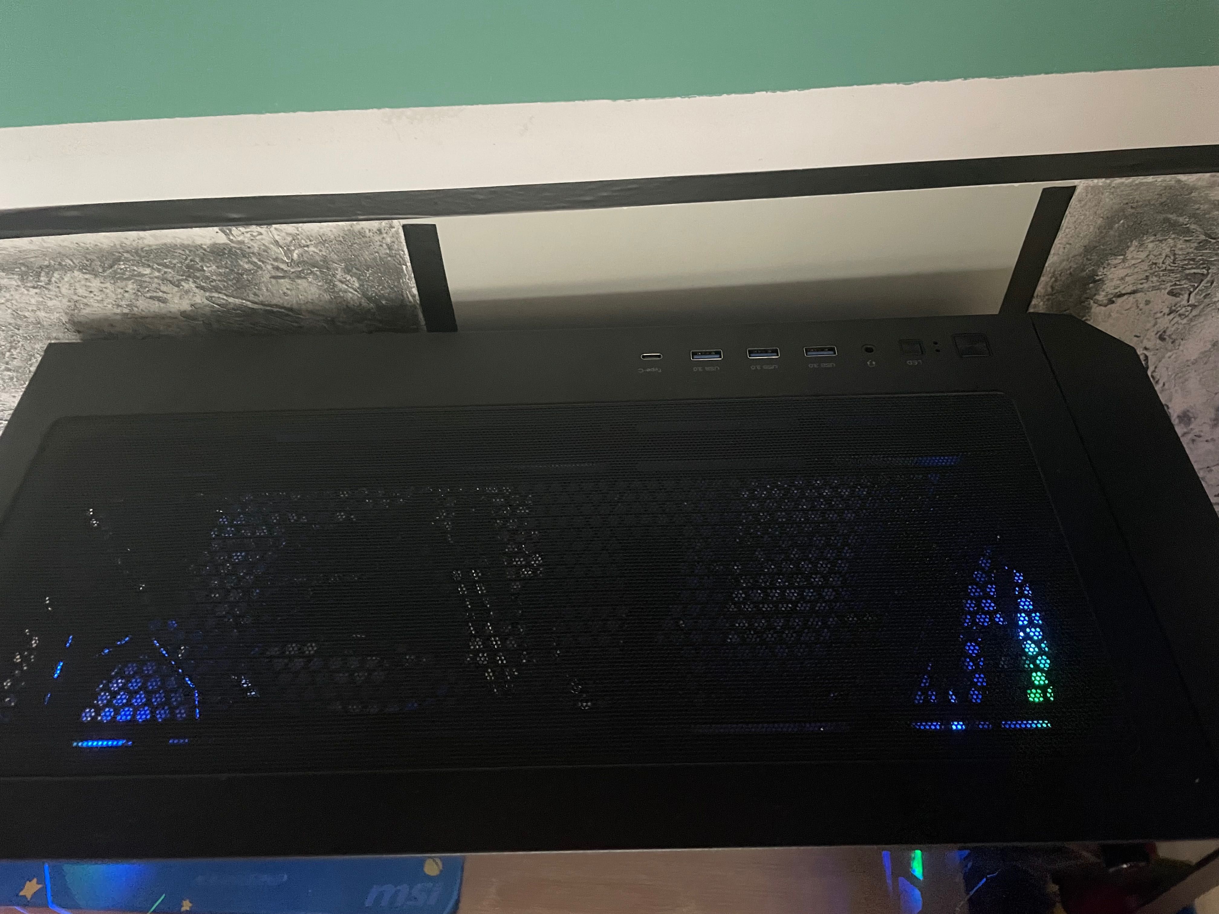Trendsonic V-GAMING FC-C01 4xARGB Fans ATX (!!КУТИЯ!!) за компютър
