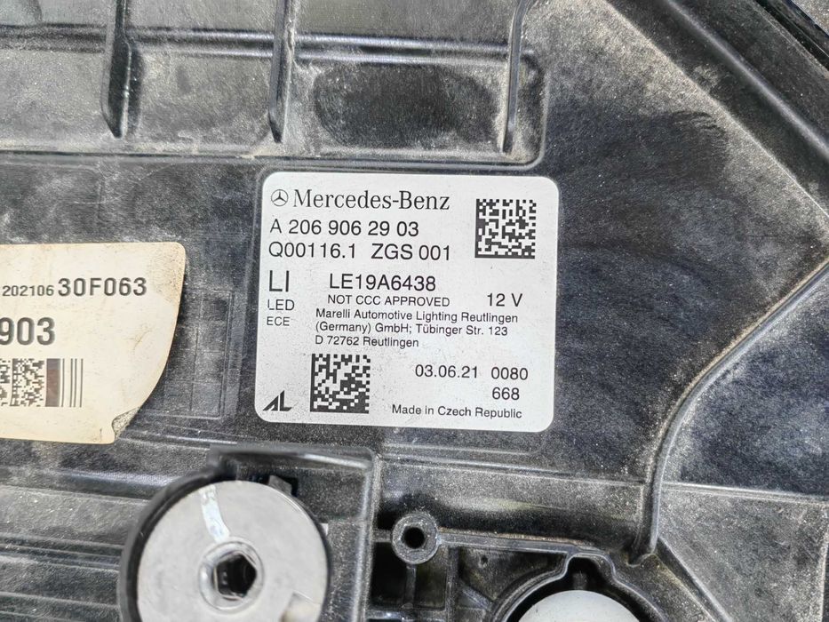 Фар Mercedes W206 C-Classa LED Ляв / Фар Мерцедес W206 Оригинален