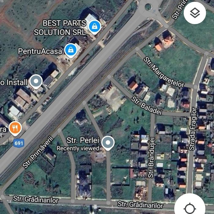 Teren intravilan Giarmata, 802 mp, cu utilitati