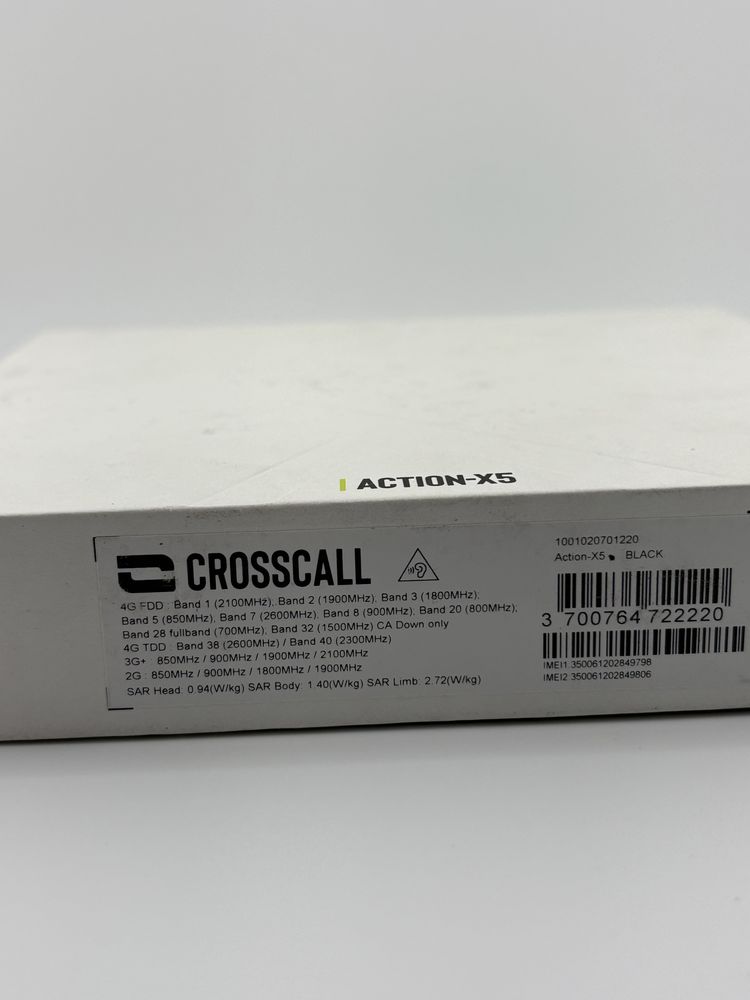 Crosscall ACTION-X5 Dual SIM, Rugged, waterproof, SIGILAT