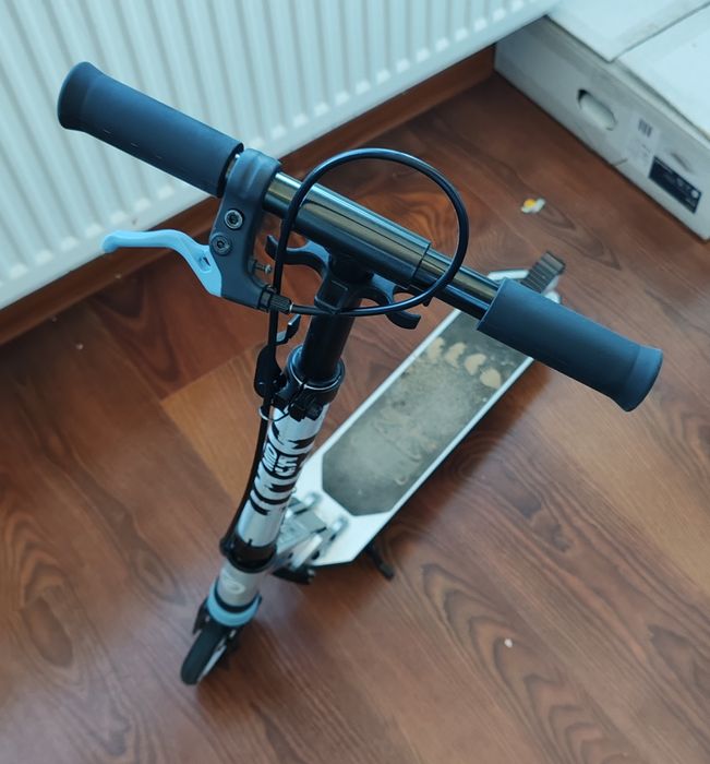 Trotineta mid 5 verde - gri