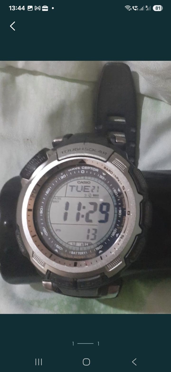 Casio Touch Solar PRW 1200