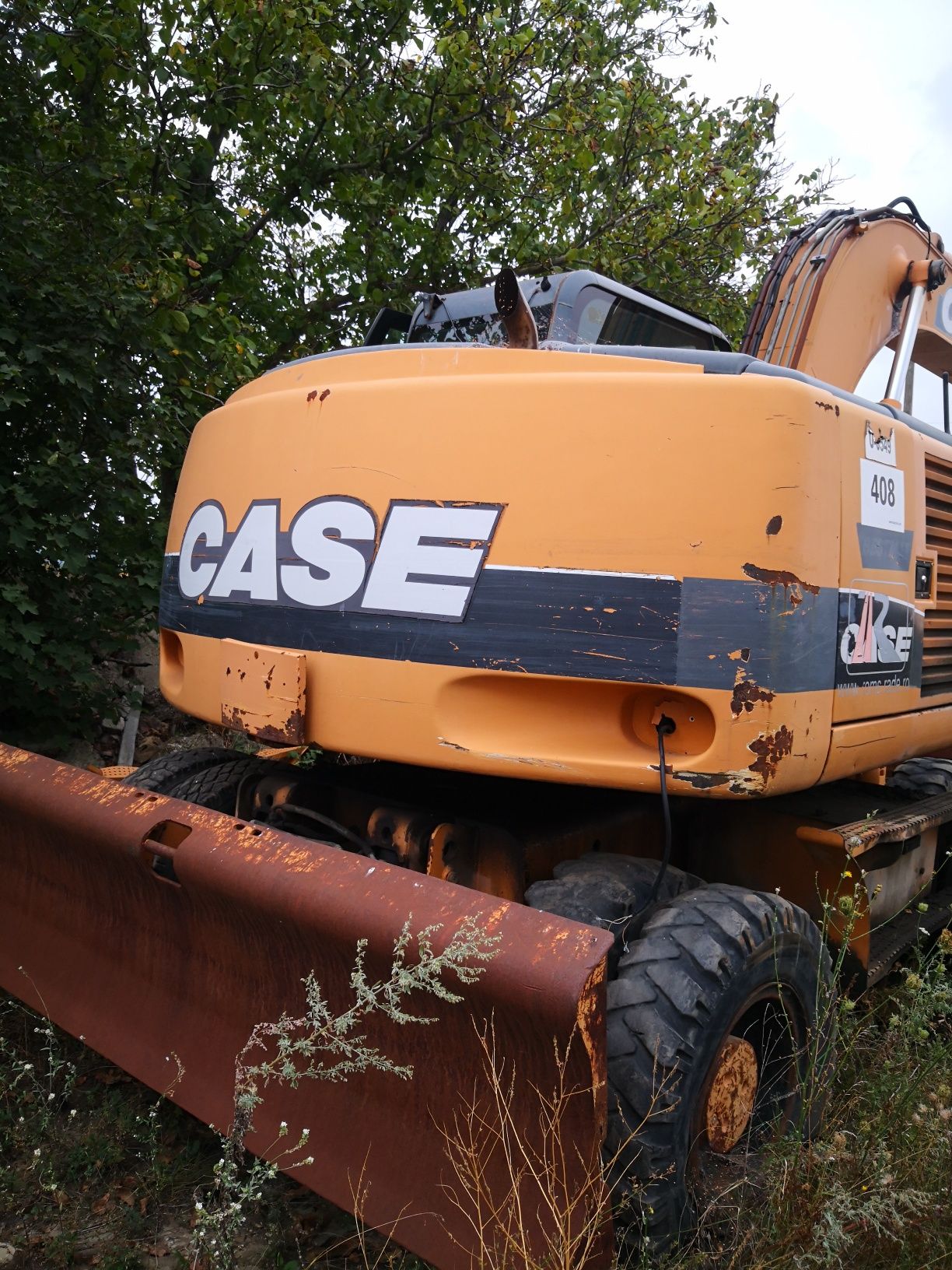 Dezmembrez excavator Case wx 145