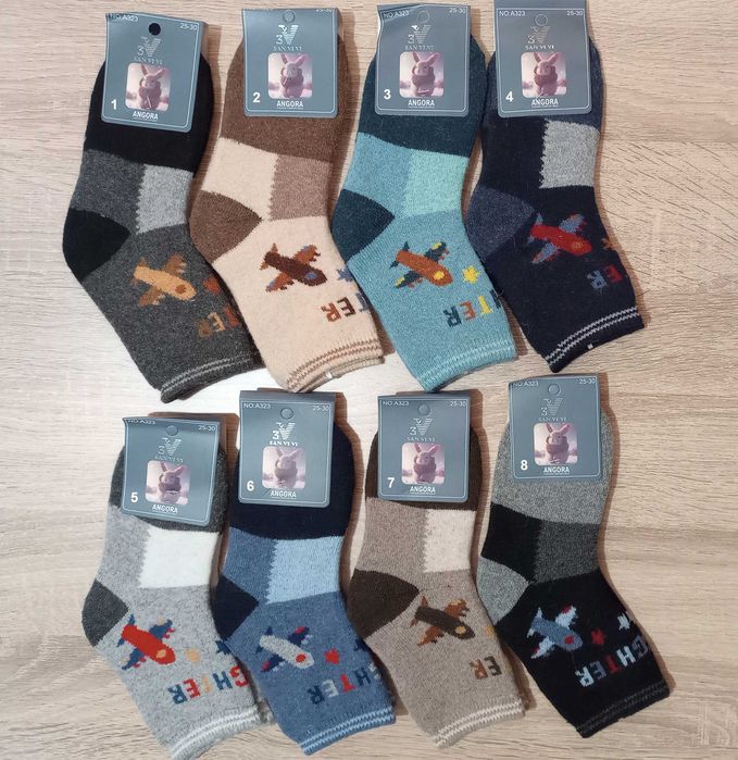 Детски Термо Вълнени Чорапи