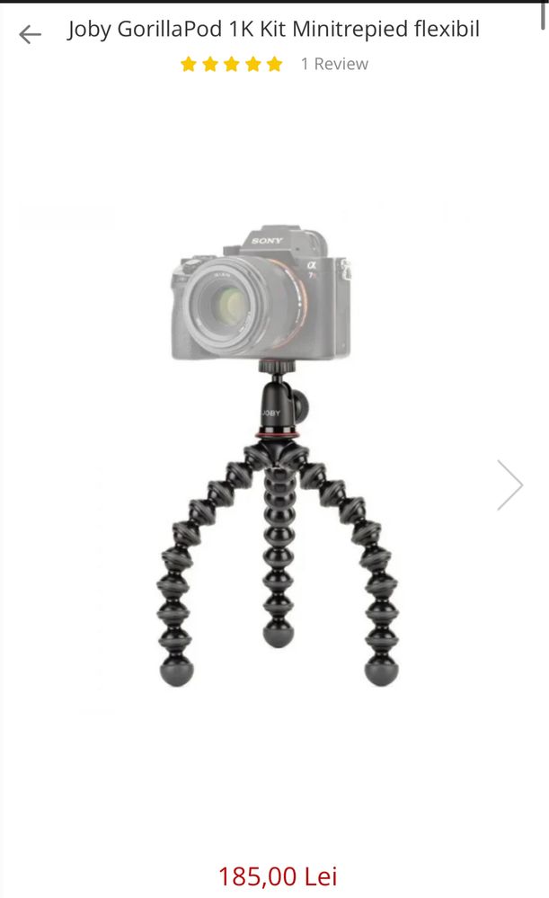 Dji Osmo Mobile 3 Combo + trepied Jobi