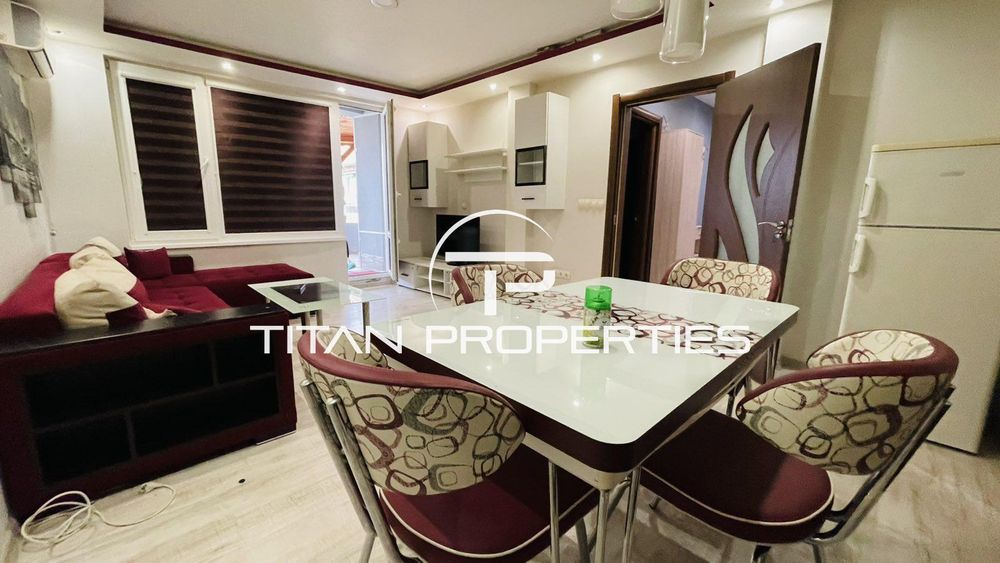 Дава се под наем Двустаен апартамент в Бургас, Славейков - 62 кв.м за 397.8 € - Снимка #1