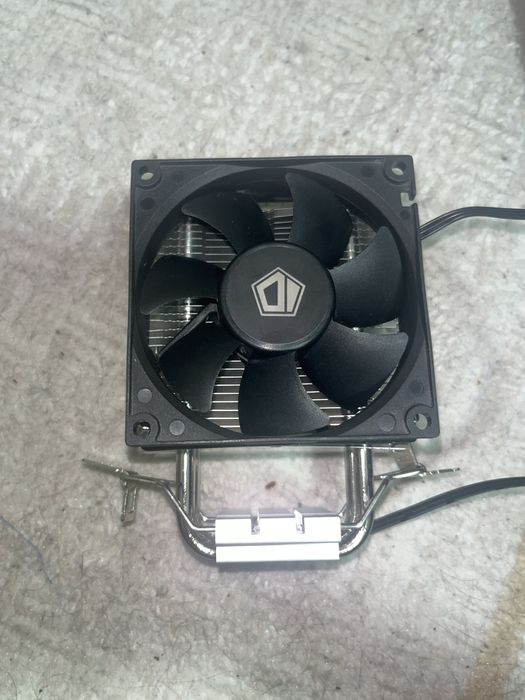 Кулер для процессора 2 медные трубки