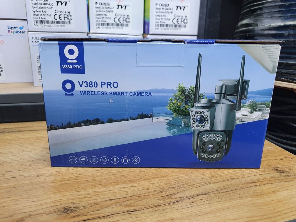 V380 Pro 2 Kuzli Vediokuzatuv Kamera