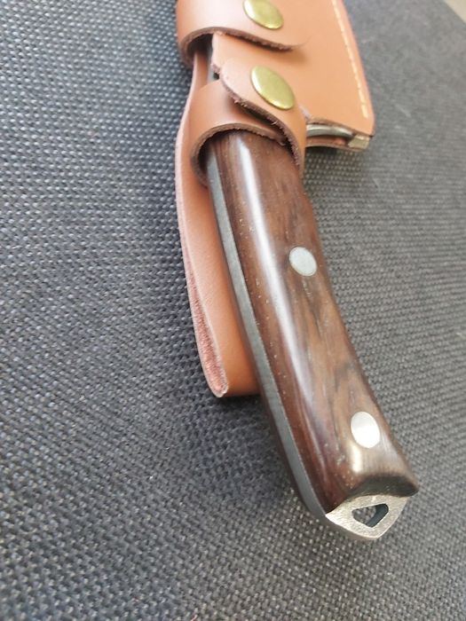 Широк японски кухненски нож с ковано острие,фултанг